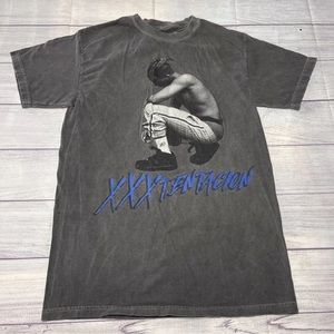 XXX Tentacion XXXtentacion Rap Tee T shirt official merchandise sz Medium Faded